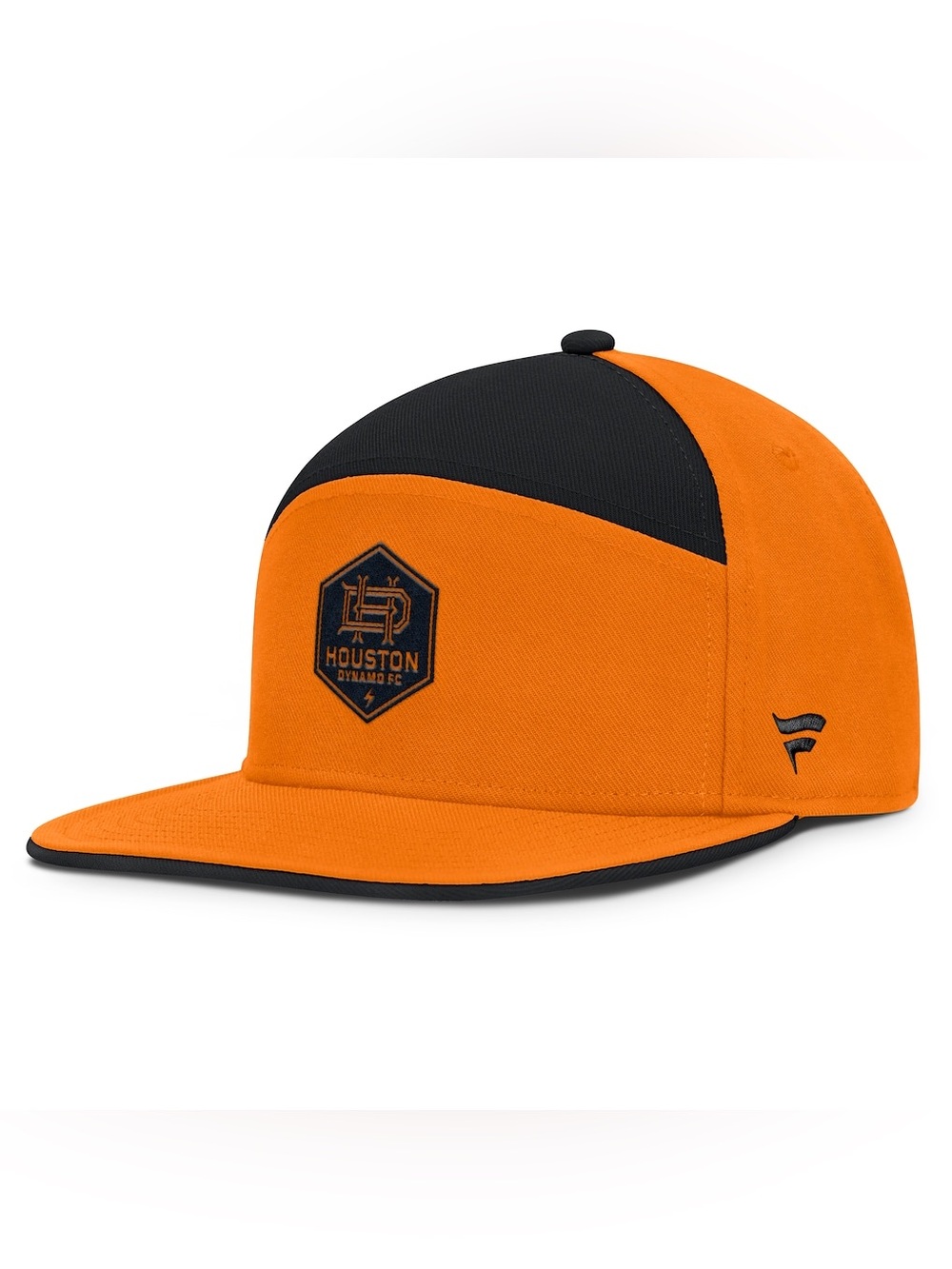 🆕 Houston Dynamo FC Fanatics Mezzala Snapback Hat Orange Black NWT